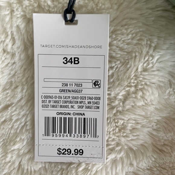 Target Mint Green Bikini Top - Picture 3 of 3